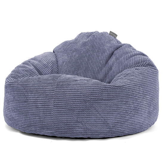 Enorm Snuggle-saccosäck för Barn 3-8 år - Pom-pom Lila 02