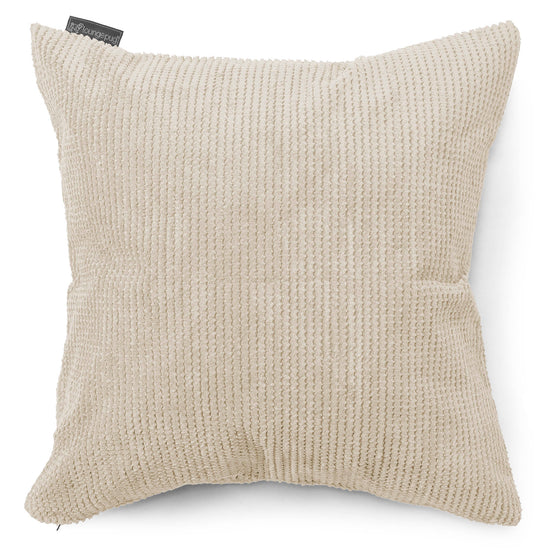Kudde XL 70 x 70cm - Pom-pom Elfenbensvit 01