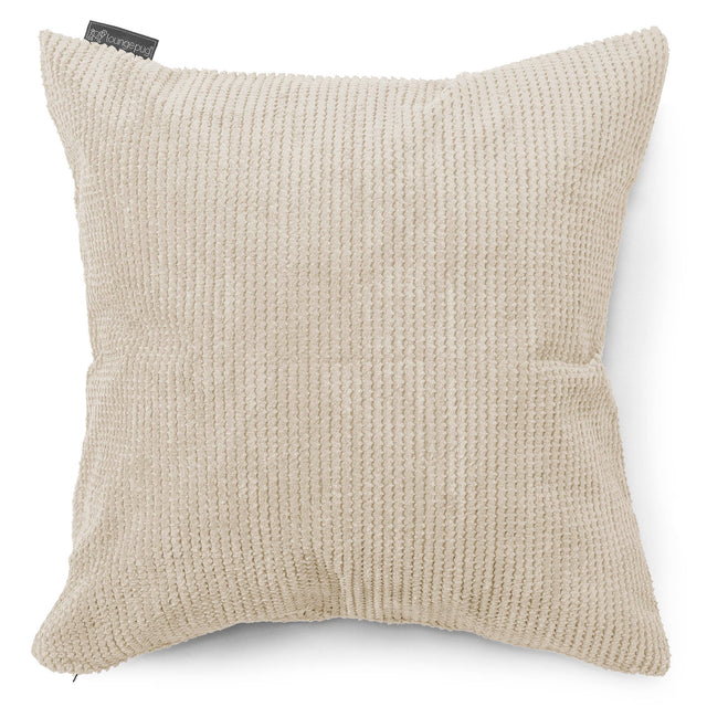 Kudde XL 70 x 70cm - Pom-pom Elfenbensvit 01