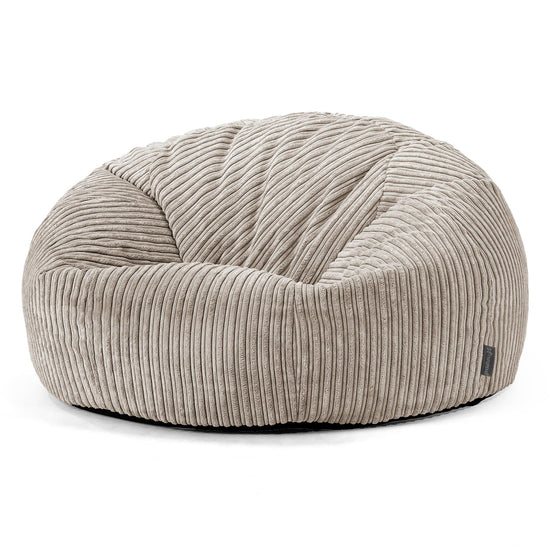 Klassisk Saccosäck Soffa - Klassisk Manchestertyg Minkbrun 01