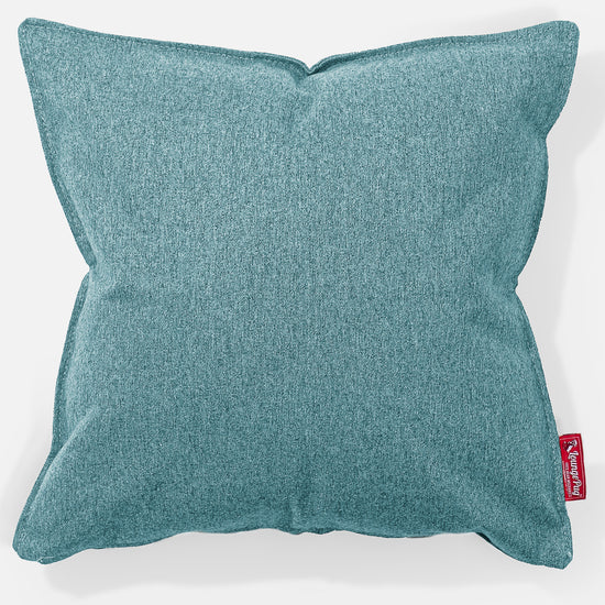 Kudde 47 x 47cm - Interalli-ull Cyan 01