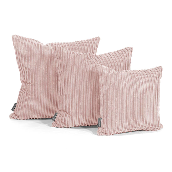 Kudde 47 x 47cm - Klassisk Manchestertyg Rosa 02