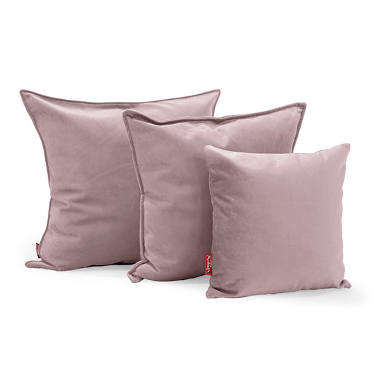 Kudde 47 x 47cm - Sammet Rosa 02