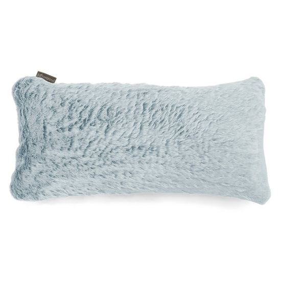 Jätte Kudde C50-L 40 x 80cm, CloudSac Memoryskum - Fuskkaninpäls Gammelblå 01