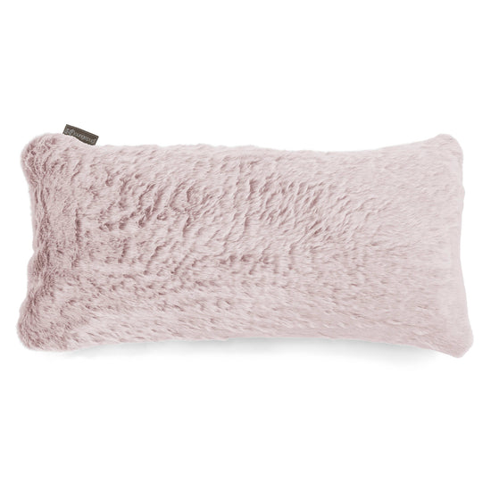 Jätte Kudde C50-L 40 x 80cm, CloudSac Memoryskum - Fuskkaninpäls Gammelrosa 01