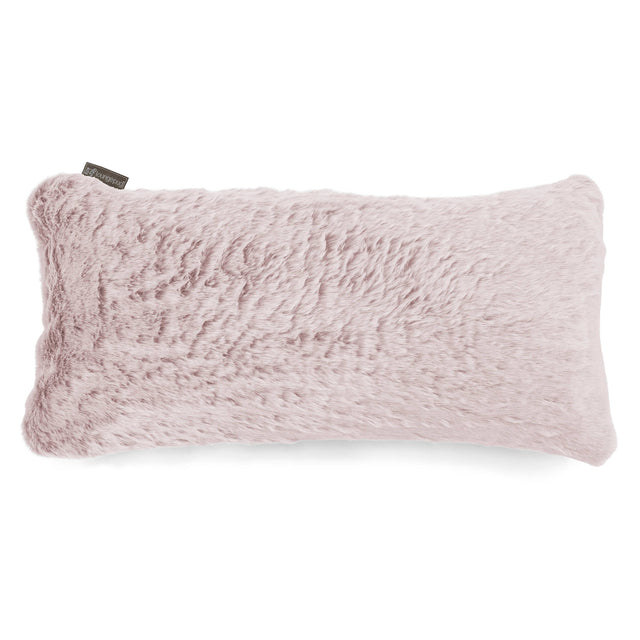 Jätte Kudde C50-L 40 x 80cm, CloudSac Memoryskum - Fuskkaninpäls Gammelrosa 01