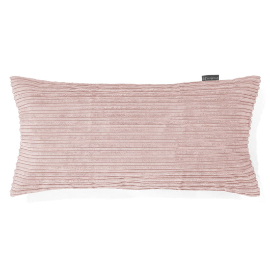 Jätte Kudde C50-L 40 x 80cm, CloudSac Memoryskum - Klassisk Manchestertyg Rosa 01
