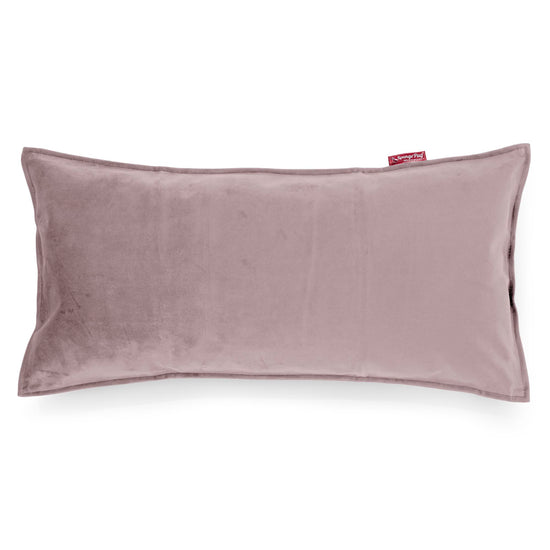 Jätte Kudde C50-L 40 x 80cm, CloudSac Memoryskum - Sammet Rosa 01