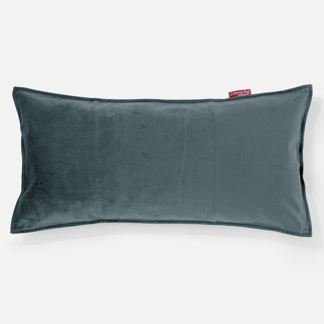Jätte Kudde C50-L 40 x 80cm, CloudSac Memoryskum - Sammet Teal 01
