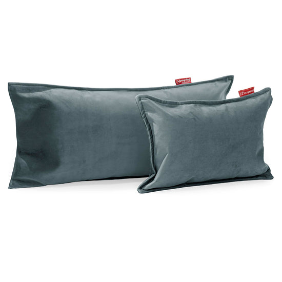 Jätte Kudde C50-L 40 x 80cm, CloudSac Memoryskum - Sammet Teal 03