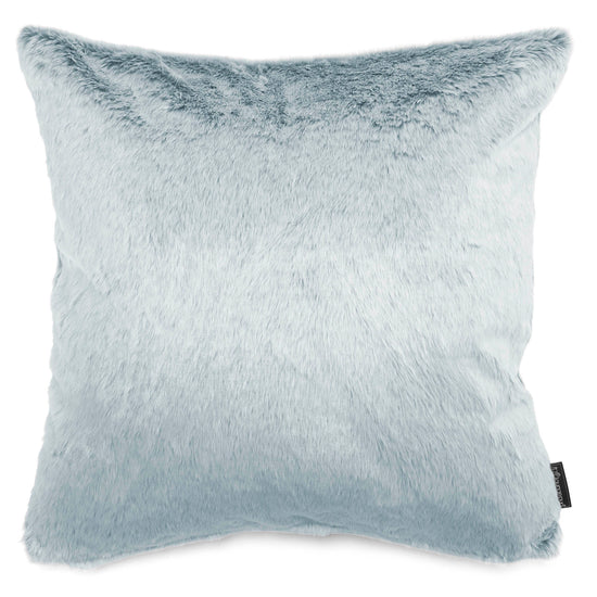 Kudde XL 70 x 70cm - Fuskkaninpäls Gammelblå 01