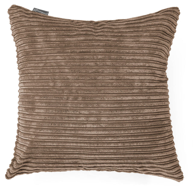 Kudde XL 70 x 70cm - Klassisk Manchestertyg Mocca 01