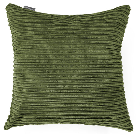 Kuddfodral XL 70 x 70cm - Klassisk Manchestertyg Skogsgrön 01