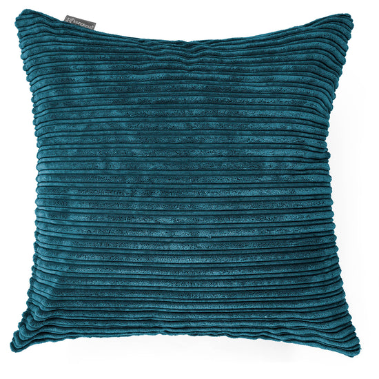 Kudde XL 70 x 70cm - Klassisk Manchestertyg Teal 01