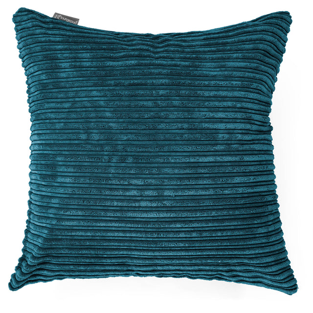 Kudde XL 70 x 70cm - Klassisk Manchestertyg Teal 01