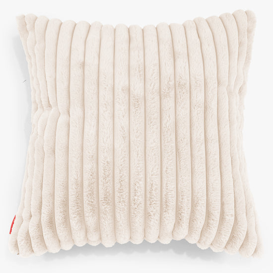 Kuddfodral XL 70 x 70cm - Ultraplyschmanchestertyg Gräddvit 01