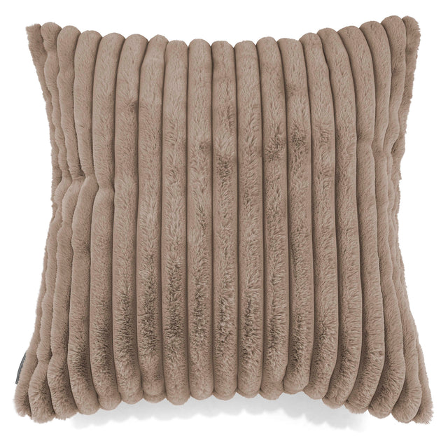 Kuddfodral XL 70 x 70cm - Ultraplyschmanchestertyg Minkbrun 01