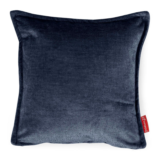 Kuddfodral 47 x 47cm - Chenille Marinblå 01