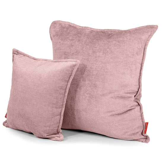 Kuddfodral 47 x 47cm - Chenille Rosa 02