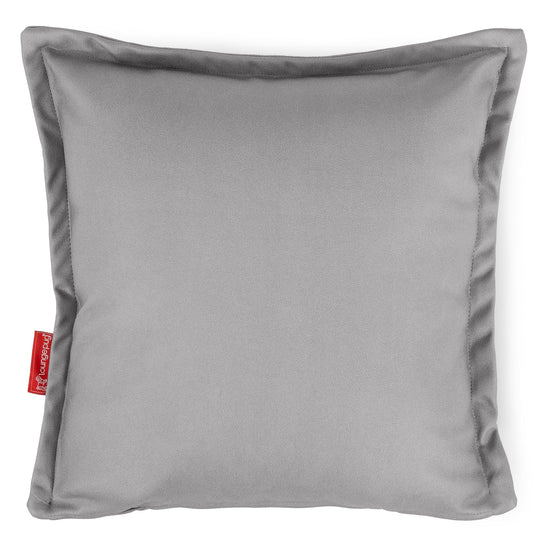 Kuddfodral 47 x 47cm - Veganskt Läder Grå 01
