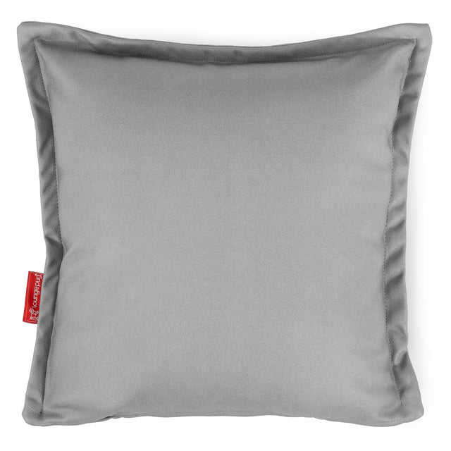 Kuddfodral 47 x 47cm - Veganskt Läder Grå 01