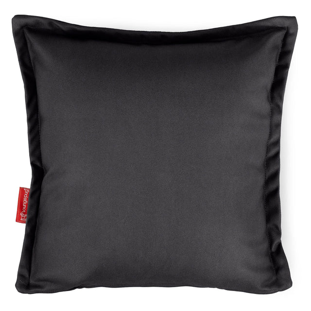 Kuddfodral 47 x 47cm - Veganskt Läder Svart 01