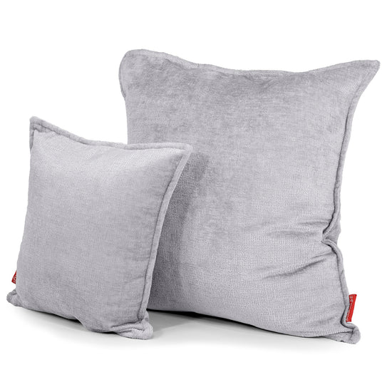 Kuddfodral XL 70 x 70cm - Chenille Grå 02
