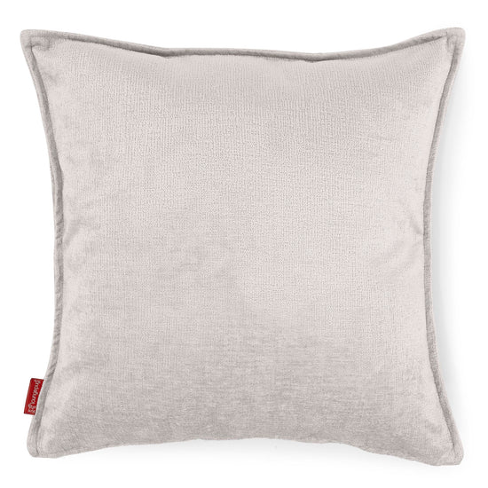 Kuddfodral XL 70 x 70cm - Chenille Gräddvit 01