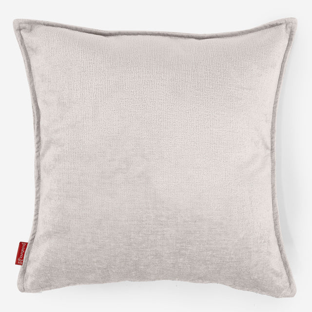 Kuddfodral XL 70 x 70cm - Chenille Gräddvit 01