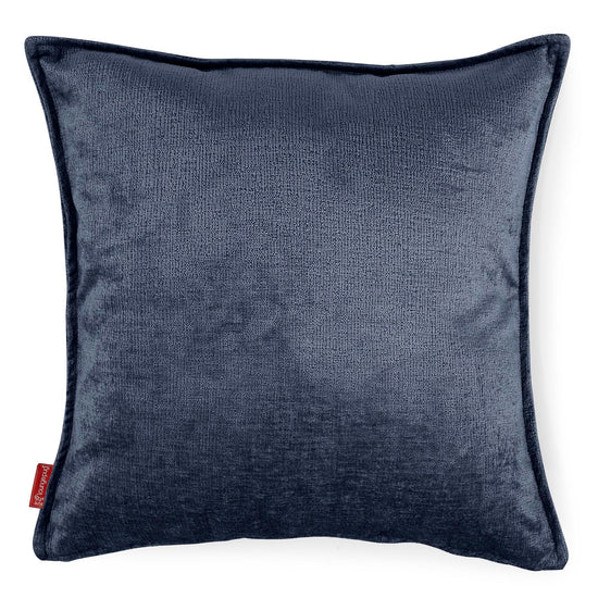 Kuddfodral XL 70 x 70cm - Chenille Marinblå 01