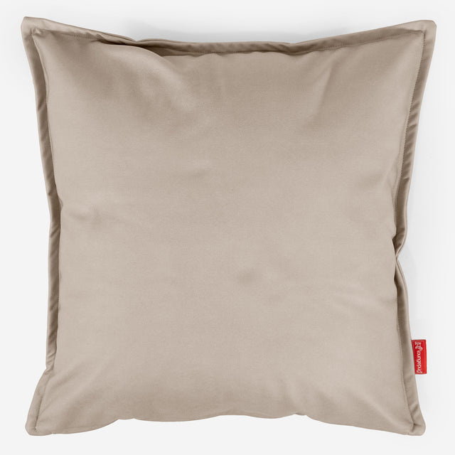 Kuddfodral XL 70 x 70cm - Veganskt Läder Elfenbensvit 01