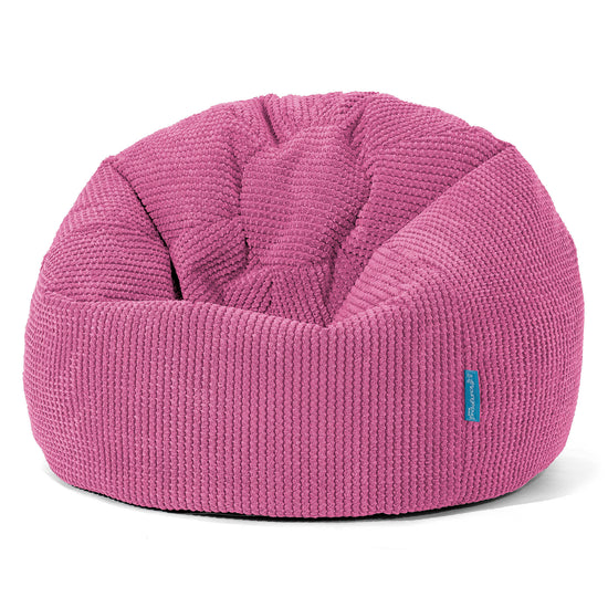 Klassisk Sittsäck Stol Barn 1-5 år - Pom-pom Rosa 01