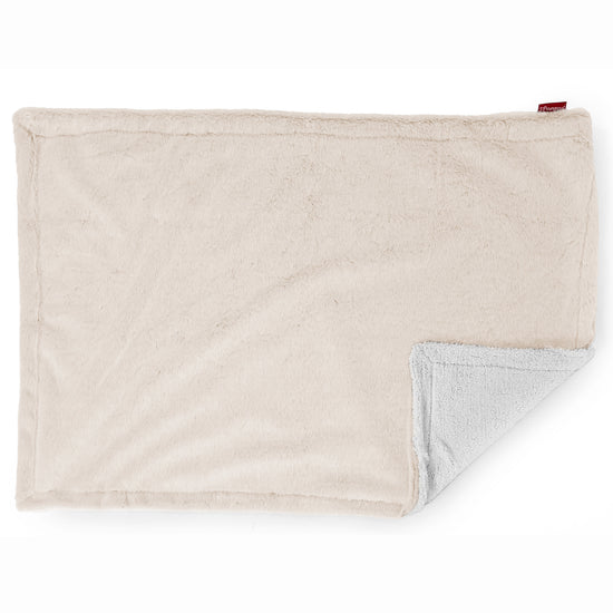 Sherpafilt - Fuskkaninpäls Vit 03