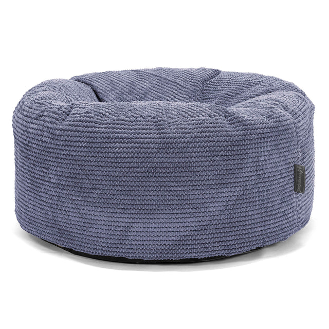 Sittpuff Rund - Pom-pom Lila 01