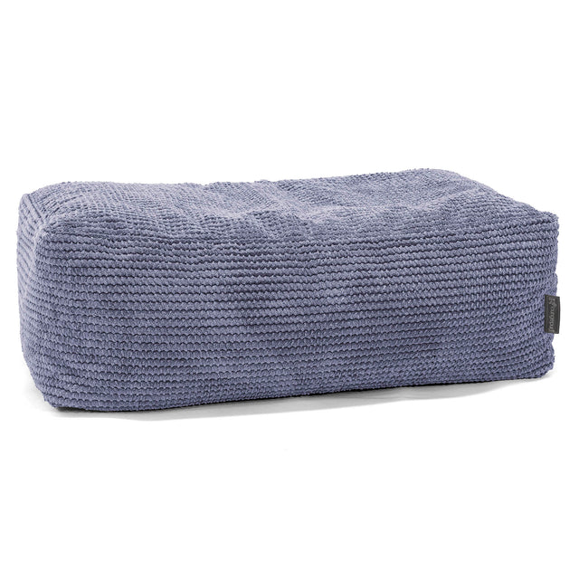 Fotpall Sittpuff Stor - Pom-pom Lila 01