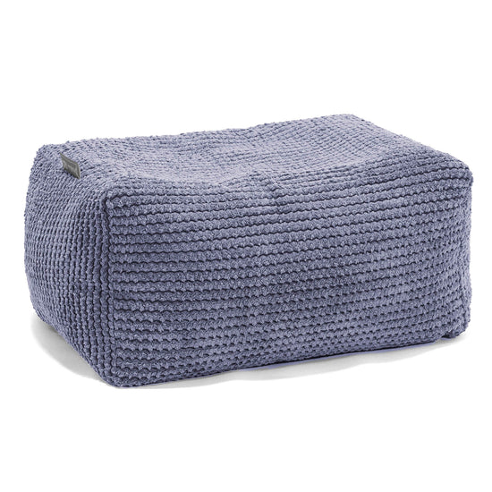 Fotpall Sittpuff - Pom-pom Lila 01