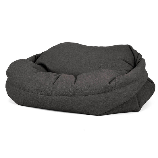 Sabine Saccosäcksoffa - Boucle Grafitgrå_02