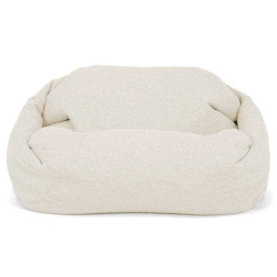 Sabine Saccosäckstol - Boucle Elfenbensvit_01