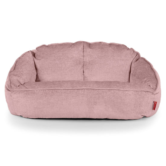 Saccosäck Soffa Bubble - Chenille Rosa 01