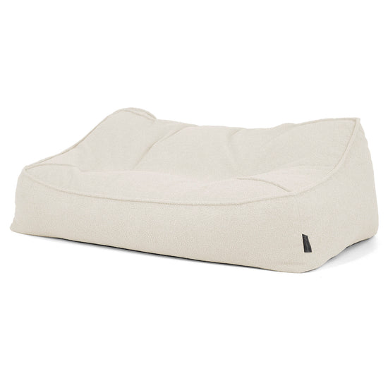 Saccosäcksoffan Sloucher - Boucle Elfenbensvit_03