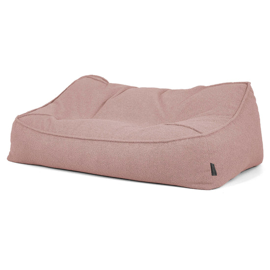 Saccosäcksoffan Sloucher - Boucle Rosa_03