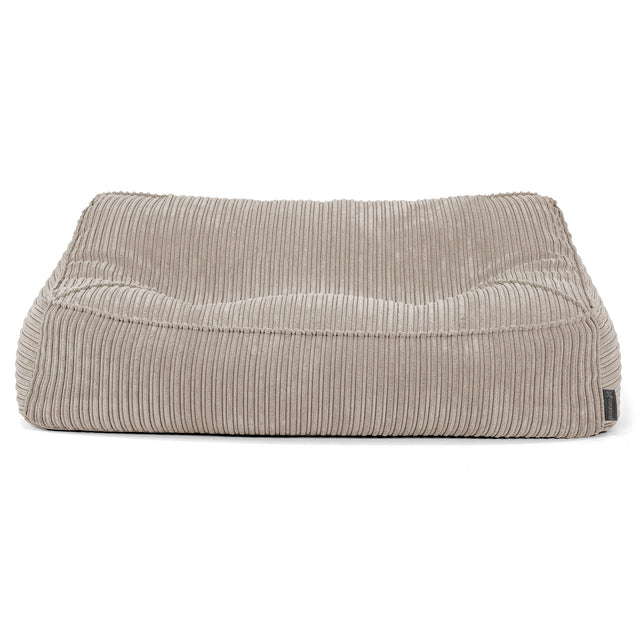 Saccosäcksoffan Sloucher - Klassisk Manchestertyg Minkbrun 03