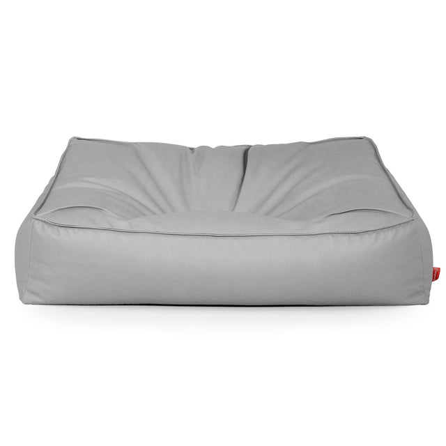 Saccosäcksoffan Sloucher - Veganskt Läder Grå 01
