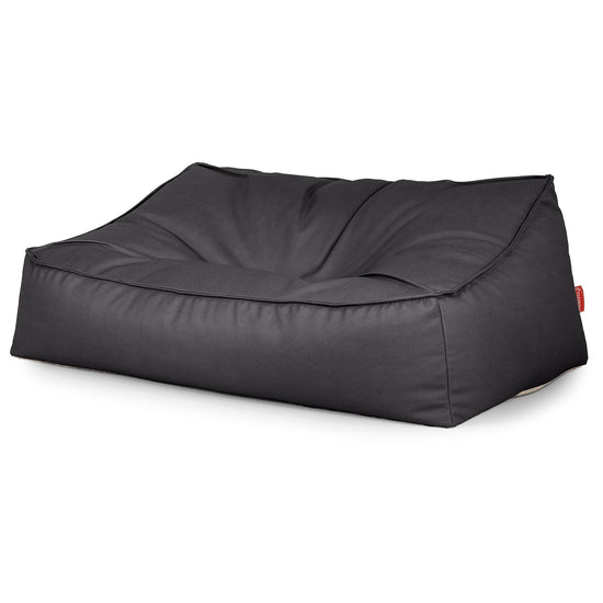 Saccosäcksoffan Sloucher - Veganskt Läder Svart 03