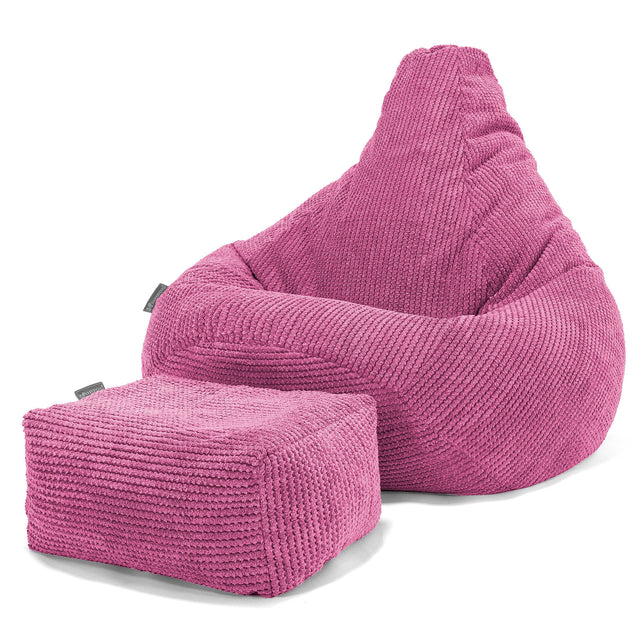 Game Fåtölj Saccosäck - Pom-pom Rosa 01