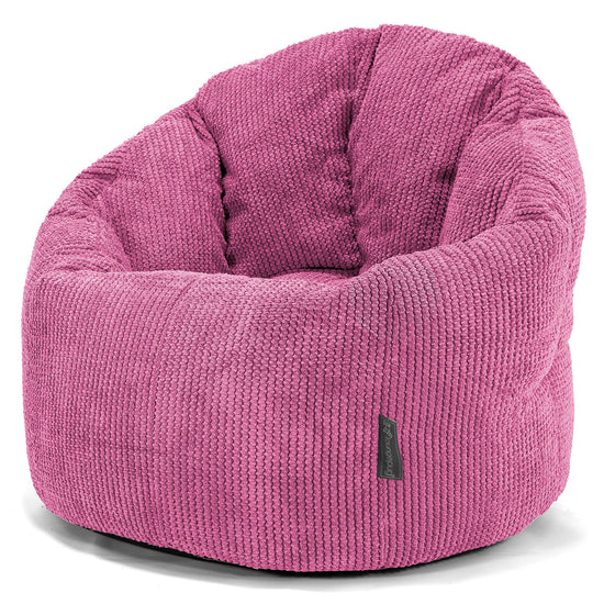 Sittsäck Fåtölj 'Kram' - Pom-pom Rosa 01