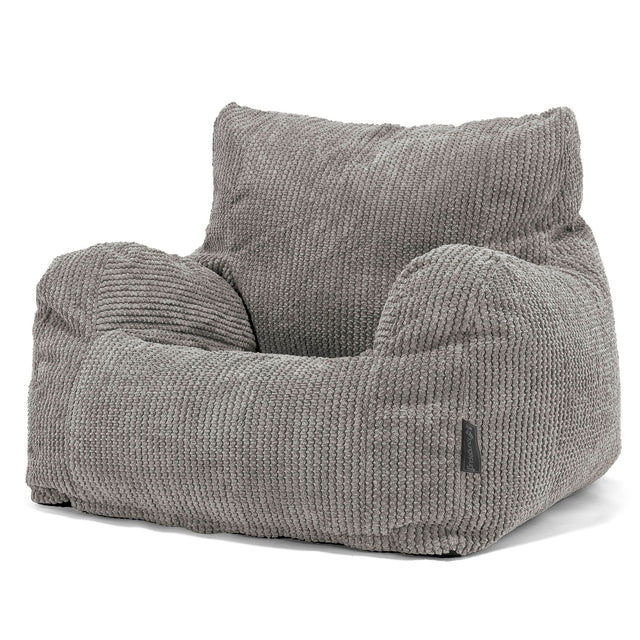 Sittsäck Fåtölj - Pom-pom Mörkgrå 01