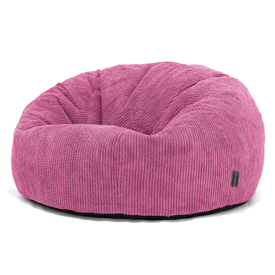 Klassisk Saccosäck Soffa - Pom-pom Rosa 01