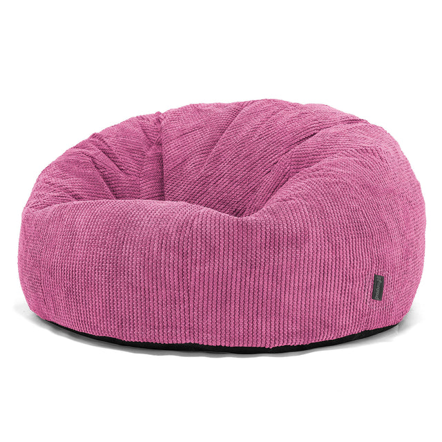 Klassisk Saccosäck Soffa - Pom-pom Rosa 01