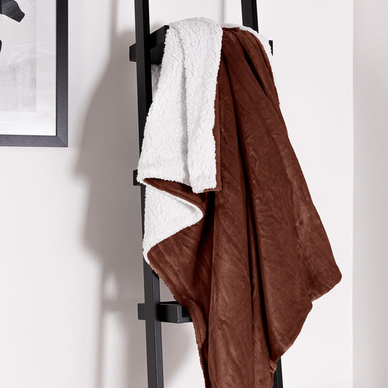Sherpafilt - Sherpa Fleece Brun 05